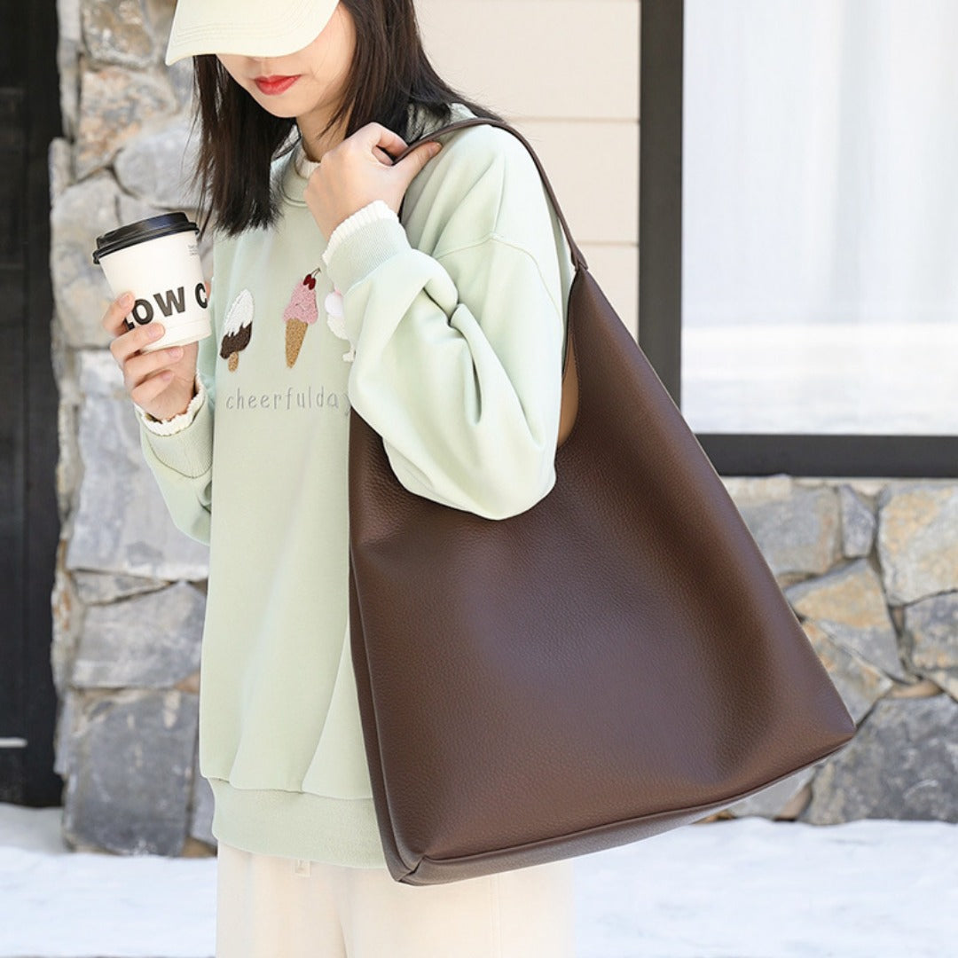 Casual retro hobo bag, fashion handbag, large capacity shoulder women's bag