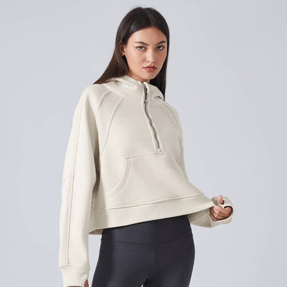 Well-in Vogue CozyForm Half-Zip Hoodie