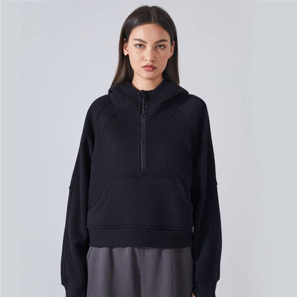 Well-in Vogue CozyForm Half-Zip Hoodie