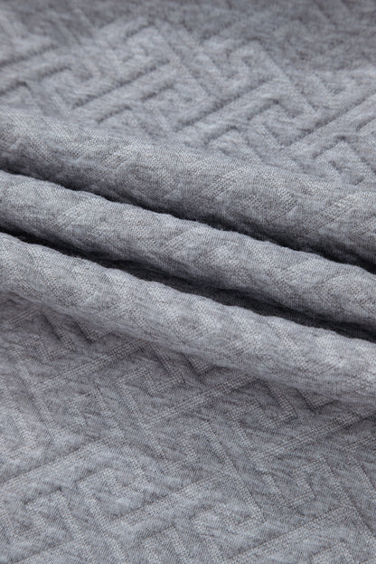 Saige Half Zipper Collared Sweatshirt