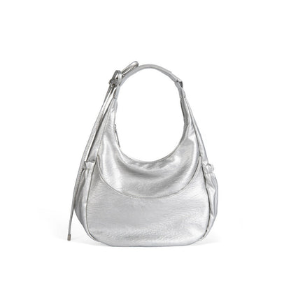 Large Capacity Black Handheld Underarm Bag Women, Versatile Shoulder Hobo Bag