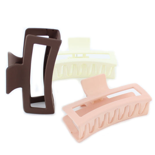 5-Inch Large Claw Clips – 3-Pack Non-Slip Hair Clips for Thick Hair