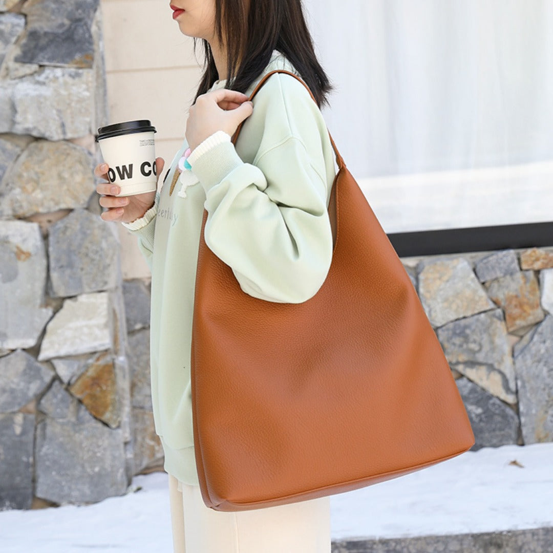 Casual retro hobo bag, fashion handbag, large capacity shoulder women's bag