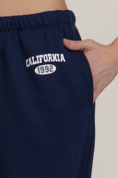 Waistband Print Detail Sweatpants