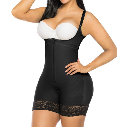 Full Body Shaping and Body Shaping Bodysuits with Suspenders- Hip Lifting Controls Underwear Tight Corsets and Shapewear