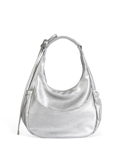 Large Capacity Black Handheld Underarm Bag Women, Versatile Shoulder Hobo Bag