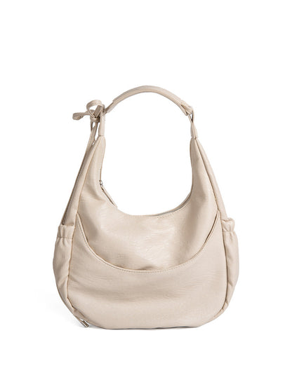 Large Capacity Black Handheld Underarm Bag Women, Versatile Shoulder Hobo Bag