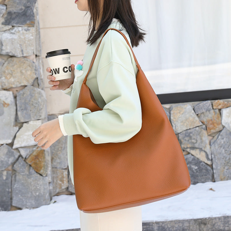 Casual retro hobo bag, fashion handbag, large capacity shoulder women's bag