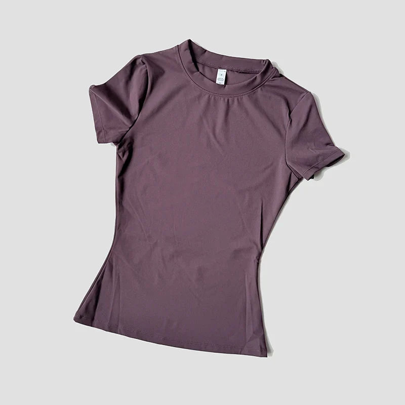 FlexiFit Seamless Yoga Tee for Active Women