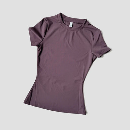 FlexiFit Seamless Yoga Tee for Active Women
