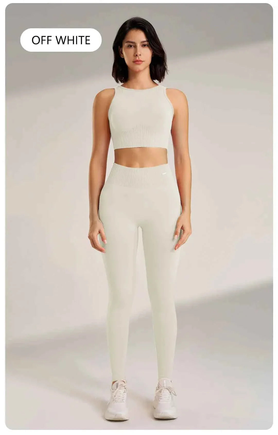 Women's High Waisted Leggings and Top