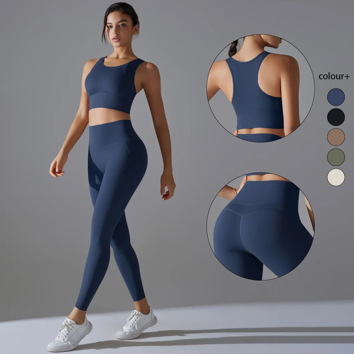 Women's Tracksuit Sports Bra and Running Pants