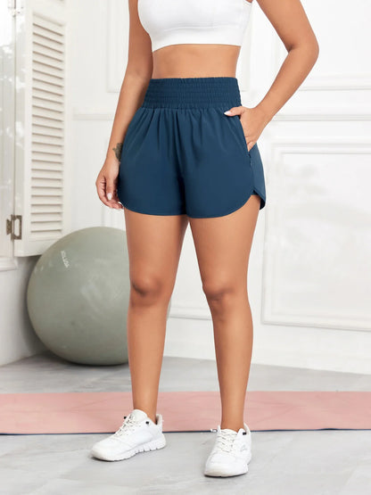 Zipper Pocket Sport Shorts
