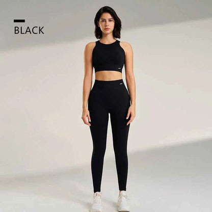 Women's High Waisted Leggings and Top