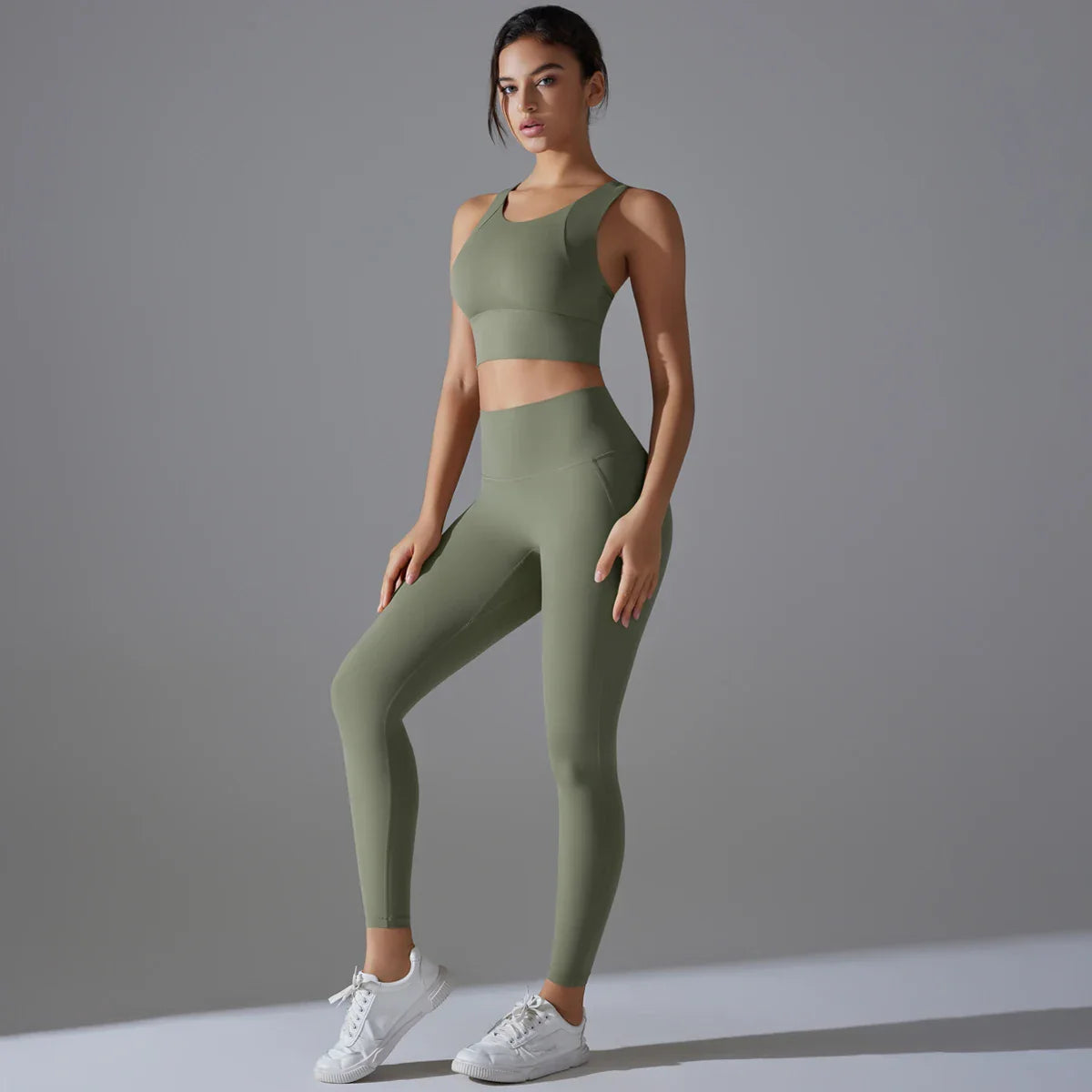 Women's Tracksuit Sports Bra and Running Pants