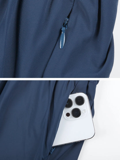 Zipper Pocket Sport Shorts