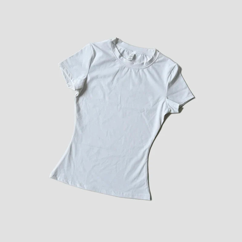 FlexiFit Seamless Yoga Tee for Active Women