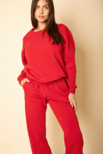 Classic Poly Fleece Crewneck Pullover