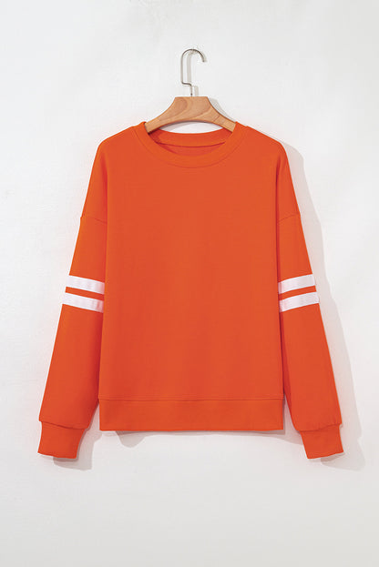 Taylor Striped Oversized Sweatshirt