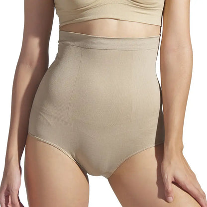 Women's High-Waisted Silicone Point Rubber Shapewear Pants