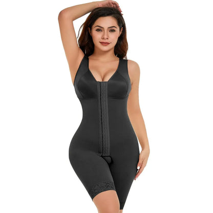 Core Sculpting and Curve Enhancing Bodysuit with Abdominal Tightening and Butt Lift