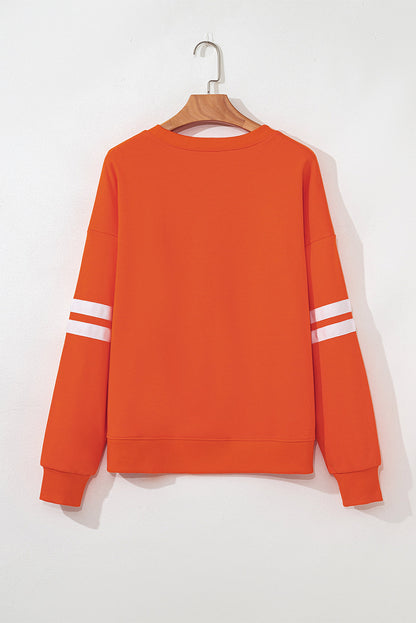 Taylor Striped Oversized Sweatshirt