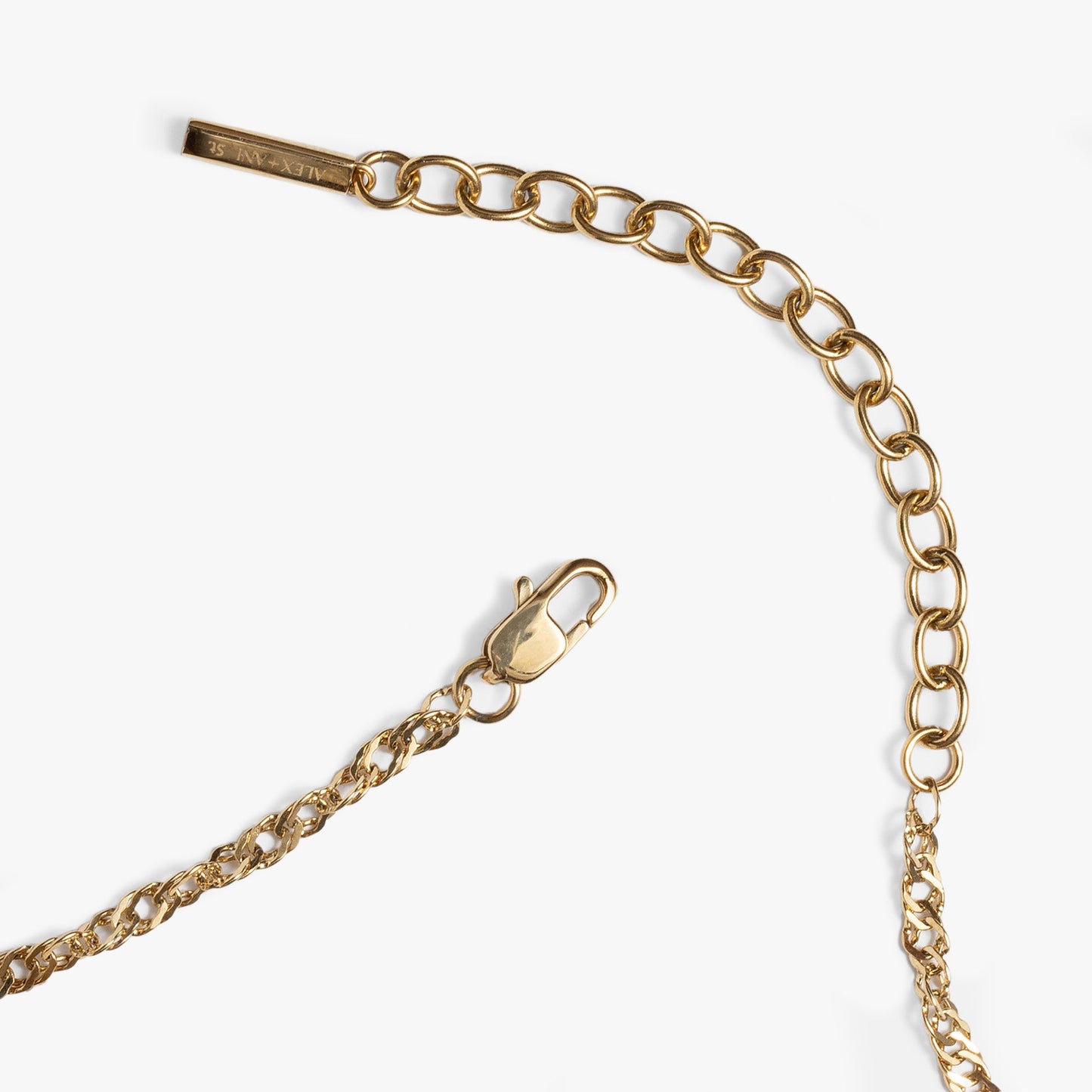 Singapore Chain Charm & Layering Necklace